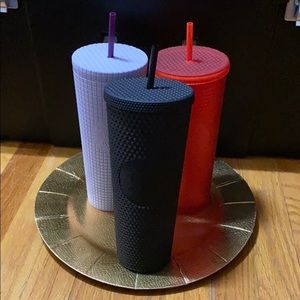 Matte Black Starbucks Cup